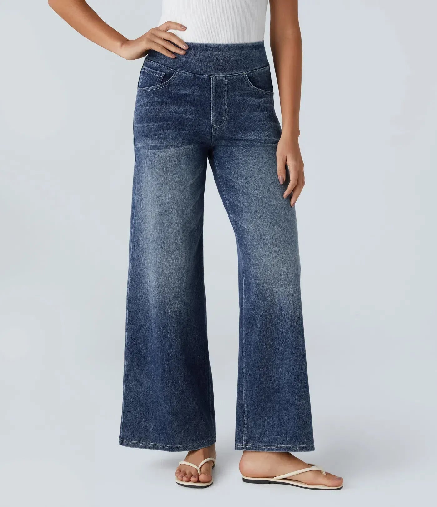 Eva | Elastische Hoge Taille Broek Met Comfortabele Pasvorm