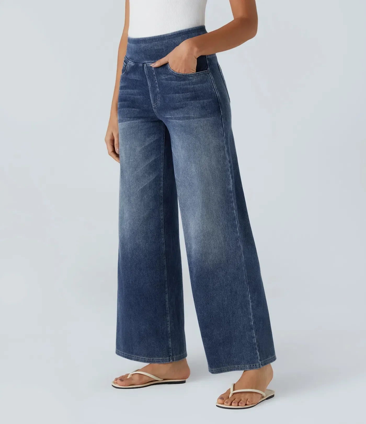 Eva | Elastische Hoge Taille Broek Met Comfortabele Pasvorm