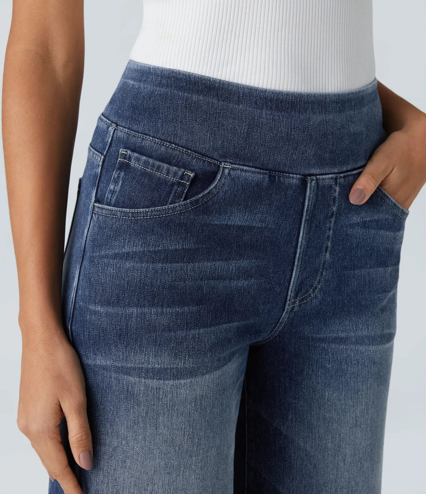 Eva | Elastische Hoge Taille Broek Met Comfortabele Pasvorm