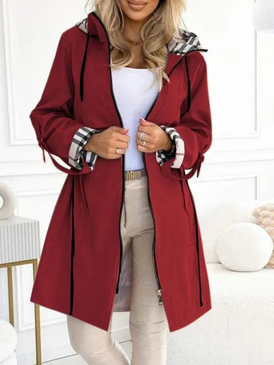 Selene | Elegante jas met capuchon