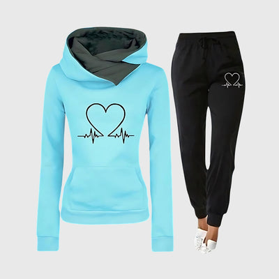 Aurélie | Comfort set met hartjesmotief