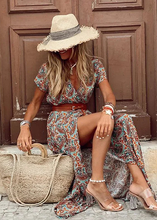 Romy | Zomerjurk met bohemien flair en luchtige elegantie
