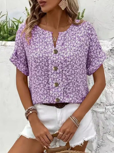 Sophie | Luchtige Vintage Bloemenblouse