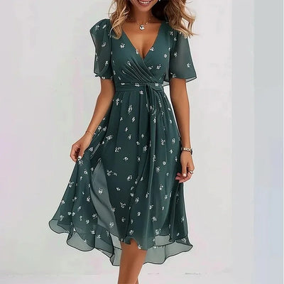 Sofia | V-hals Boho Jurk