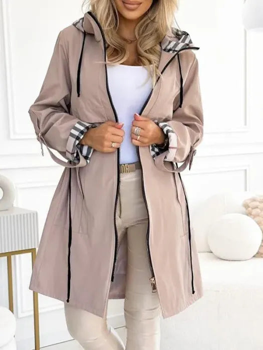 Selene | Elegante jas met capuchon