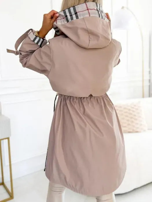 Selene | Elegante jas met capuchon