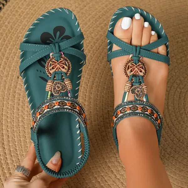 Viviane | Comfort+ sandalen met orthopedische steun en elegante sleehak