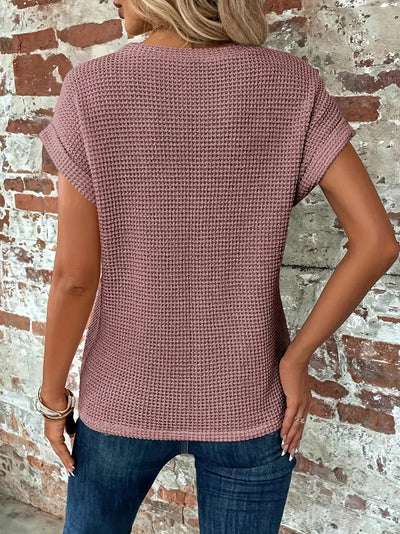Sophie | Casual T-shirt met flatterende halslijn