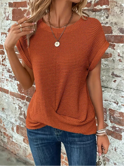 Sophie | Casual T-shirt met flatterende halslijn