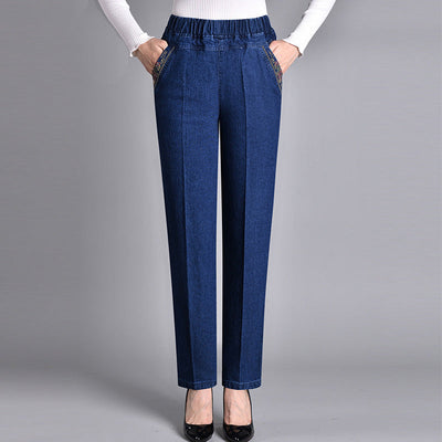 Nathalie | Jeans met elastische tailleband