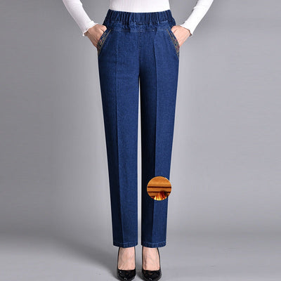 Nathalie | Jeans met elastische tailleband