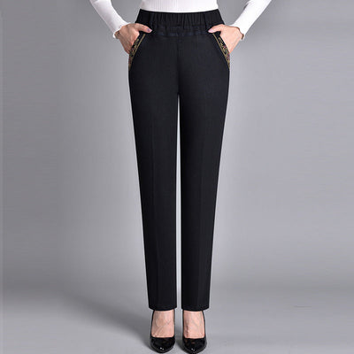 Nathalie | Jeans met elastische tailleband
