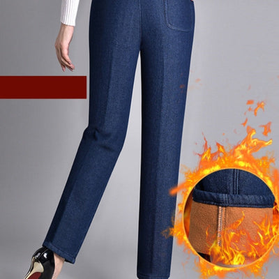 Nathalie | Jeans met elastische tailleband