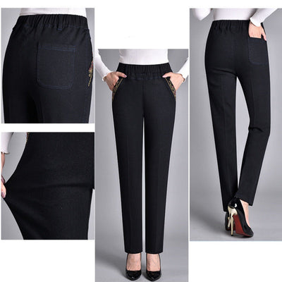 Nathalie | Jeans met elastische tailleband